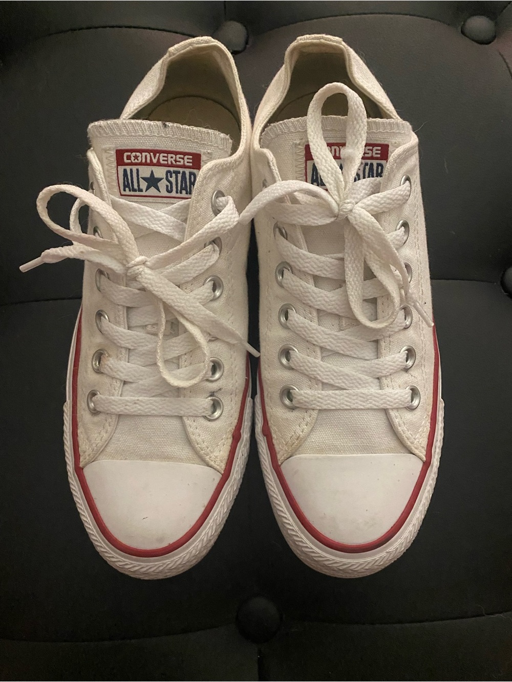 Converse Women’s White All Star Low Top Sneakers